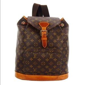 Louis Vuitton Monogram Leather Backpack~AUTHENTIC ~